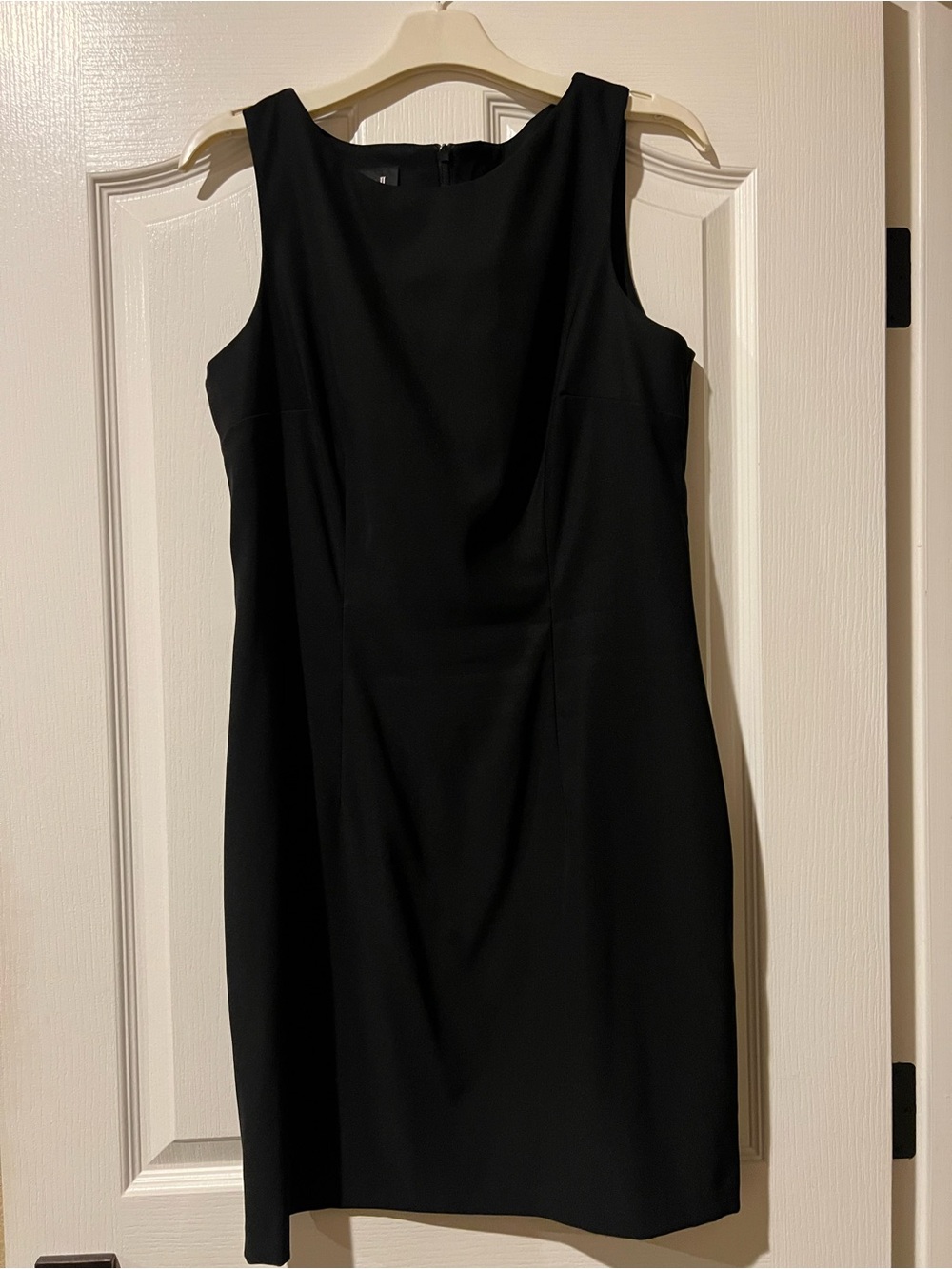 Allyson II Sleeveless Black Sheath Dress